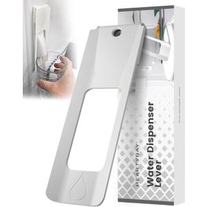 Water Dispenser Lever for Refrigerator Interior, [One-handed Portable Operation] Premium Replacement Handed Water Dispensing Lever for Whirlpool and Other Models (Screw-On Style)