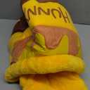 Honey Pot Cat Cave Bed, Soft and Thick Rebound Sponge Pet Nest with Removable & Washable Cushion, Cute Cartoon Design for Small Cats and Breeds (Brown)