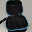 Yardwe Vial Holder for Fridge: 10 ML Insulin Vial Storage Box - 9 Grid Diabetic Organizer Portable Medicine Holder Case for Daily Management