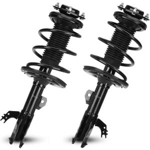 Front Complete Strut Shock Absorbers Assemblies with Coil Spring 1333375L 1333375R Compatible with Toyota Camry SE 2.5L L4 2012-2017 (Set of 2)