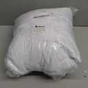 4-Pack 24"x43" White Round Cocktail Table Skirts | Stretch Spandex Fitted Tablecloths | Wrinkle-Resistant, Stain-Resistant, and Machine Washable for Bars, Weddings, Parties, and Banquets