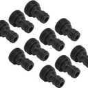 Garden Hose Quick Connect Fittings, Quick Connect Plastic Garden Hose Connector, 10 Pack G3/4 Male Thread for Gardeners and Homeowners