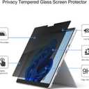 ProCase Microsoft Surface Pro 11/10 2024/Pro 8 / Pro X 13 inch Privacy Screen Protector, Anti-Spy Tempered Glass Ultra Thin Tinted Screen Film Guard for 13.0 Inch Surface Pro