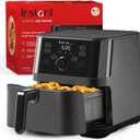 Instant Pot Vortex 5.7QT Air Fryer, Custom Program Options, 4-in-1 Functions, EvenCrisp Technology that Crisps, Roasts, Bakes and Reheats, 100+ In-App Recipes, from the Makers of Instant Pot, Black