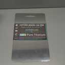 APMRQIB Titanium Cutting Boards for Kitchen,100% Pure Titanium Cutting Board Set of 3, Double Sided Non Toxic Cutting Board, Hygiene Durable Dishwash