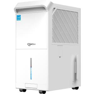 Dehumidifier for Basement, Home and Garage, Max 140 Pint/Day 6,000 Sq.Ft | ENERGY STAR Most Efficient 2025, with Drain Hose, Auto Defrost, Smart Humidity Control, Auto Restart, for Large Rooms