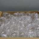 Reli. Disposable Glasses (48 Pack, 12oz) Plastic Stemless Glasses Disposable | Clear and Stemless for Parties, Cocktails, Whiskey, Weddings | Shatterproof