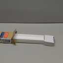 BlindsAvenue Cellular Honeycomb Cordless Shade, 9/16" Single Cell, Light Filtering, White, Size: 23.5" W x 48" H