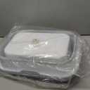 ANVS Dog Food Storage Container - Collapsible Dog Food Container with Airtight Lids, and Scoop,Dry Food For Dog, Cat and Other Pet Food (Grey, 10 lbs)