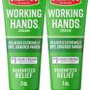 O'Keeffe's Working Hands Hand Cream for Extreme Dryness - 3 oz Tube (2 Pack) - Repairing Skincare for Cracked, Dry Hands