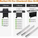 Grill Replacement Parts for Char-Broil Advantage 3 Burner 463343015, 463340315, 463335115, 463435115, 463436815, 463370015, 463234815. Heat Plates, Carryover Tubes for Charbroil Advantage Grill Parts.