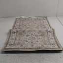 Washable 2x8 Hallway Runner Rug: Vintage Water Resistant Kitchen Entryway Rug Ultra Soft Living Room Bedroom Carpet with Non Slip Backing Indoor Low Pile Floor Mat for Bathroom Dining Room(2x8,Beige)