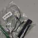 INFOOD Milk Frother Rechargeable with Cover - Coffee Frother Wand, Drink Mixer Handheld with 2 Detachable Stainless Whisks 2 Speed Adjustable for Latte, Cappuccino, Hot Chocolate, Egg, Black