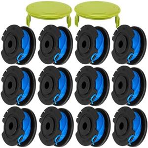 Amazon.com : KAKO Replacement Spool for Greenworks Weed Wacker String, 16ft 0.065" Line Spool for Greenworks Weed Eater String Replacement, Compatible with Greenworks 24V 40V Single Line Cordless Trimmers(12+2) : Patio, Lawn & Garden