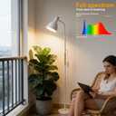 Plant Light for Indoor Plants, Full Spectrum 75" Standing Grow Light for Tall Indoor Trees, Grow Lamp for 20W 98 CRI LED Bulb, Auto 4/8/12H Timer & Flexible Gooseneck for Middle to Large Plants