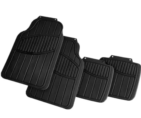 High Quality Machine Molding Mat Flat Mast Weathertech Car Floor Mats  26x17, 5x14 3 Pack