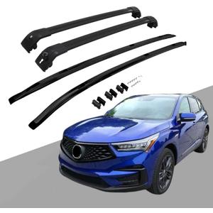 Roof Rack Cross Bar fit for Acura RDX 2019-2023 2024 2025 Side Rails Cargo Carrier Bag Luggage Kayak Canoe Bike Snowboard Skiboard(4PCS KIT)