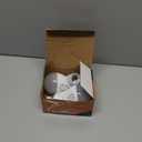 Neporal MagicGlow Rechargeable Light Bulbs with Remote, 3 Colors Shift + Dimmable Battery Powered Light Bulbs, USB Rechargeable, A19 Standard Emergency LED Light Bulbs, 15W, Up to 24 Hours, 2 Pack (3000-4000-6000k)