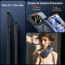 Hensinple Magnetic for OnePlus 15 Case, with OnePlus 15 Screen Protector, [Compatible with MagSafe] Translucent Matte Shockproof Military Grade Protection Cover Phone Case for OnePlus 15 5G(Black)