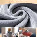 BOB AND BRAD Weighted Heating Pad for Neck Shoulders and Back Pain Relief, FSA Eligible/HSA Eligible, 2.2lb Electric Heating Pad, ETL Certified, Birthday Christmas Gifts for Women Men Mom Dad, 20"x22"