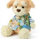 RECUR Dog Stuffed Animals Plush Toy,Heatable Lavender Scented Puppy Plushie for Anxiety Relief, Gift for Children or Adult