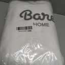 Bare Home Flannel Fitted Bottom Sheet 100% Cotton, Velvety Soft Heavyweight - Double Brushed Flannel - Deep Pocket (Full, White)