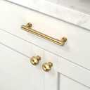 10 Pack Champagne Bronze Cabinet Pulls 5 Inch(128mm) Kitchen Cabinet Handles Cabinet Hardware for Drawer Pulls