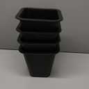 BTSD-home Bed Risers 6 Inch Furniture Risers for College Dorm Bed Sofa Table Couch Chair Bed Raisers Blocks 4 Pack Black