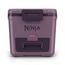 Ninja FrostVault™ 30qt Cooler with Wheels, Dry Storage, Smokey Mauve | Ninja FrostVault's 30-qt Capacity Holds 48 Cans, Keeps Food Cool & Dry, And Rolls Easily on All-Terrain Wheels