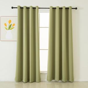 Pickluc Grommet Blackout Curtains 96 Inches Long 2 Panels, Light Blocking Window Drapes for Living Room, Thermal Insulated, Noise Reduction, Sage Green, 52" Wide x 96" Length