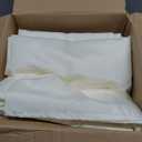 Fitable Ivory Tablecloths for 6-8 Foot Tables, 6 Pack - 70 x 120 Inches - Reusable and Washable Table Clothes, Polyester Fabric Table Covers for Wedding, Party, Banquet