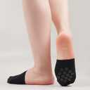 Toe Socks Womens for Mules, Half Socks Toe Topper Covers No Show Invisible Non-slip Liners for Clogs 4/6/8 Pairs