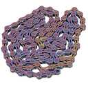 VGEBY Chain, Chain 21/24/27 Speed Cycling Chains Steel Hollow-Out Chains 10 Speed 116 Links Chain for Road Mountain Speed (Colorful)