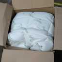 Ultra Soft Queen Size Mattress Topper - Viscose Made from Bamboo Pillow Top Mattress Pad for Back Pain Relief - Naturally Cooling for Hot Sleepers, Green