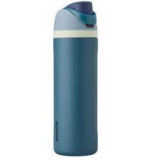 Owala FreeSip Insulated Stainless Steel Water Bottle with Straw, BPAFree Sports Water Bottle, Great for Travel, 40 Oz, Denim