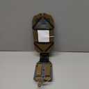 90 Degree Rotation Tactical Plate Carrier Vest Attachments Universal Phone Chest Mount for Larger Screen Size 4.7"-7.8" Molle Accessories Foldable Navigation Adjustable Phone Holder Board (Tan)