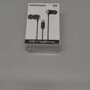 Pack Of 2 USB C Headphones Earbuds for iPhone 16 15 Pro Max Samsung Galaxy S24 S23 Ultra S22 S21 S20, Stereo in Ear Metal Wired USB C Earphones Type C Headphones with Microphone for Google Pixel Oneplus