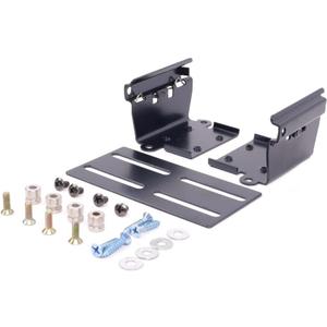 CB02 QuickRelease Mobile Radio Mounting Bracket Kit | Slidein Roller Rail for Transceivers up to 7.5" Wide | Secure Install for Car or Shack