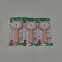 Cat Steam Brush, 3 in 1 Steamy Pet Brush for Dogs, Silicone Hair Steam Brush for Indoor Cat Kitten(Pink Cat, 3 pack)