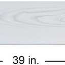 A La Maison Ceilings Foam Wood Ceiling Planks 39 in x 6 in, Country White, Pack of 96 (156 sq.ft/Case)