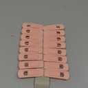 Trgowaul Light Pink Velvet Hangers - Strong Finger Clips for Thin Hangers, Perfect for Suits, Skirts, Pants & Baby Clothes (20pc)