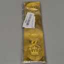 CRASPIRE Crown Stickers 2" Gold Foil Sticker 100pcs Certificate Seals Gold Embossed Round Embossed Foil Seal Stickers for Envelopes Invitation Card Diplomas Awards Graduation Celebration