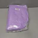 Purple Dog Bed Medium Size Dog 23 Inch Anti-Anxiety Donut Cuddler Bed, Warming Cozy Soft Fluffy Faux Fur Plush