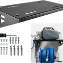 Wall Mount Electric Pressure Washer Shelf 20 x 10 Inch, Heavy Duty Power Washer Storage Rack, Stainless Steel Pressure Washer Organizer for Garage, Workshop