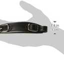 Grover CP66 Leather Handle Top Buckle, Black (Black)