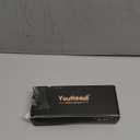 Trendy Rectangular Glasses for Women Men Narrow Square Blue Light Blocking Fake Eyewear Y2K Cosplay Glasses (A1 Tortoise)