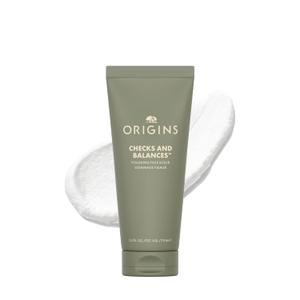 Origins Checks and Balances Polishing Face Scrub | Gently Exfoliates to Smooth Skin & Visibly Minimize Pores | With Bamboo, 2.5 Fl Oz