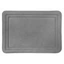 ACHIM Memory Foam Bathroom Rugs - 17 x 24 Inch (Elle Grey) - Ultrasoft Non Slip Bath Mat for Bathroom Floor, Shower, Bedroom & Kitchen - Quick Dry Washable Dense Memory Foam Bath Mat Shower Rug, 2 pack