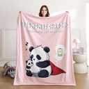 Amazon.com: weigelia Mom is Charging Blanket - Pink Soft Fleece Throw Blanket Gift for Mom, Cozy Throw for Women, Couch Blanket for Christmas, Birthday, Mothers Day, 50"x60" : Home & Kitchen