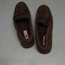Fruit of the Loom Men's Fruit of the Loom Men's Moccasin, Indoor/Outdoor Slipper, Memory Foam (Brown), L 11-12
